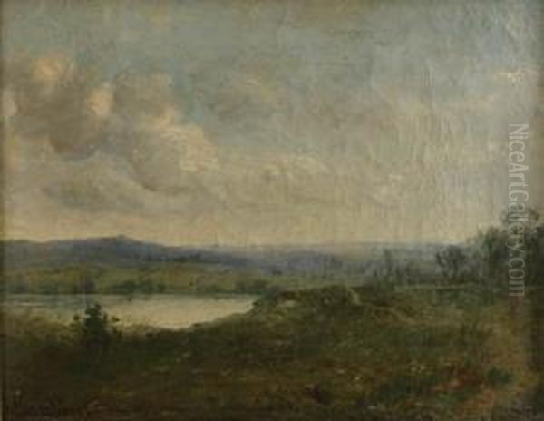 Pond In A Mountainous Landscape - view 1