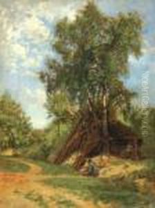 Cesta Se Stromem Achatrci by Antonin Chittussi