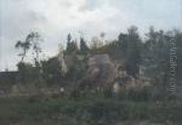 Antonin - Krajina Se Stromy Aselskym Stavenim - view 1