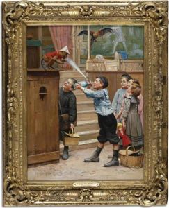Taquinerie by Paul Charles Chocarne-Moreau