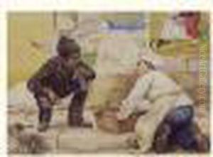 Le Petit Boulanger Et Le Ramoneur by Paul Charles Chocarne-Moreau