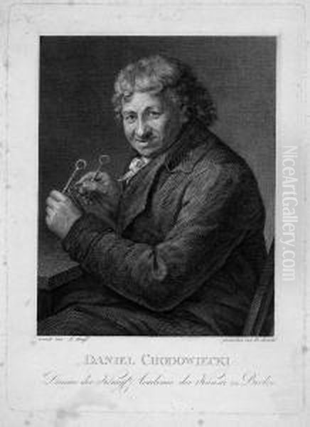 Portrait Daniel Chodowiecki - view 1