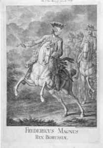 Friedrich Der Grose Zu Pferde