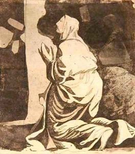 Elijah in the Wilderness by Peter Perez Burdett