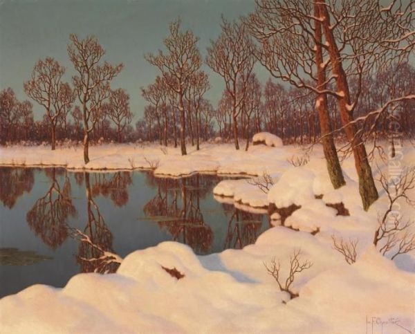 Winter Sunset - view 1