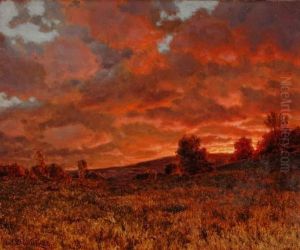 Paysage Au Crepuscule by Ivan Fedorovich Choultse
