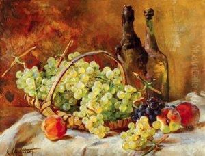 Bodegon Con Uvas