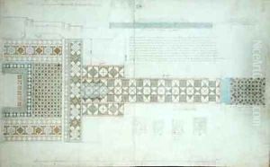 Design for a Pavement, Balliol College Chapel, Oxford