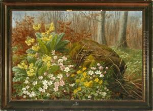 A Flowering Forest Floor by Anthonie, Anthonore Christensen