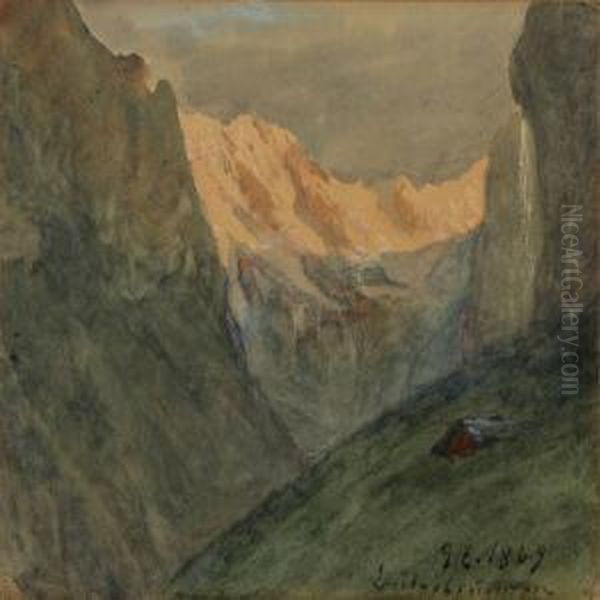 Mountainscape,
Switzerland - view 1