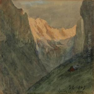 Mountainscape,
Switzerland by Godfred B.W. Christensen