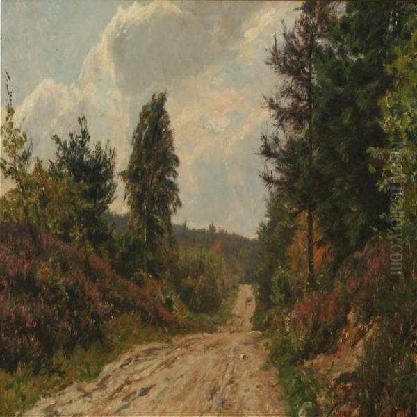 Summer At Grib Forest, Jutland - view 1
