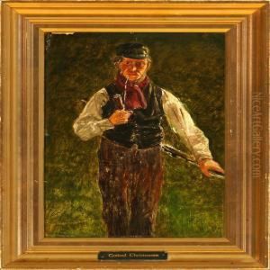 A Peasant With His Pipe