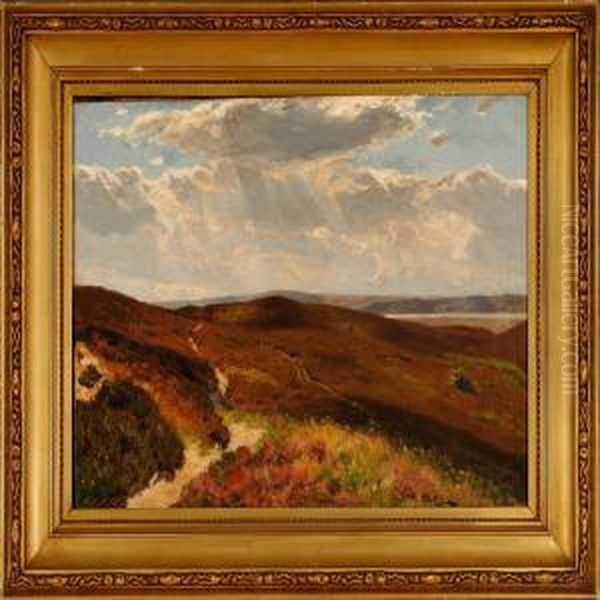 Overlooking A Moor Landscape - view 1