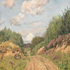 Summer At Grib Forests, Jutland by Godfred B.W. Christensen