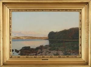 Rodenland At Vejle Inlet With Manorhouse