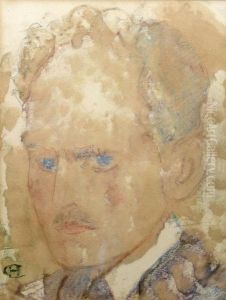 Selbstbildnis by Hans Christiansen