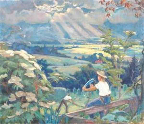 Working In The Fields. - view 1