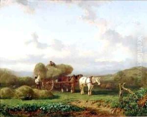 The Hay Cart by A. de Bylandt