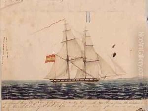 The Slaver Campeadore by Captain James Burney