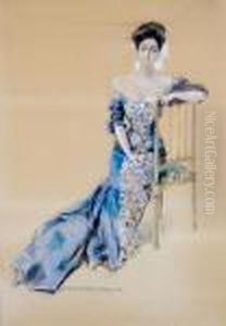Portrait Of A Lady by Howard Chandler Christy