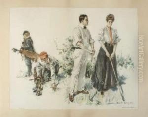 Their First Hazard by Howard Chandler Christy