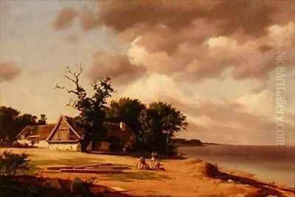 Fisherfolk at Oresund - view 1