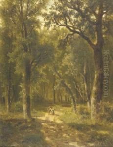 Bauernpaar Im Wald
