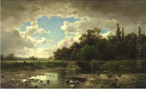 Landscape With Stream