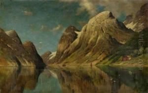 Fjord. by Fritz Chwala