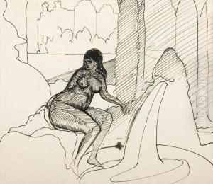 Akt by Leon Chwistek