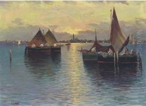 On The Bacino, Venice by Vincenzo Ciappa