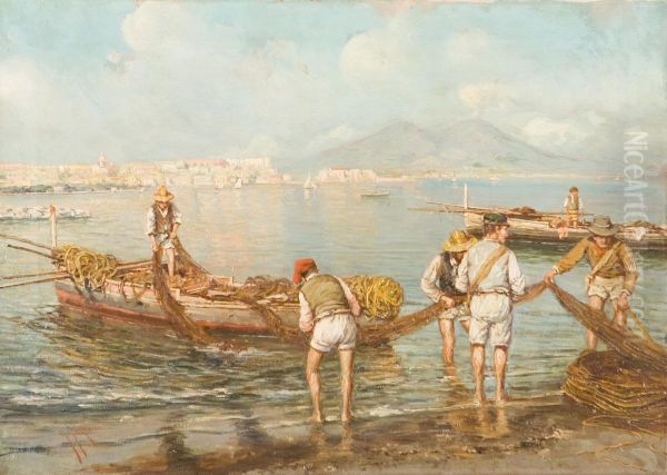 Pescatori Nel Golfo Di Napoli - view 1