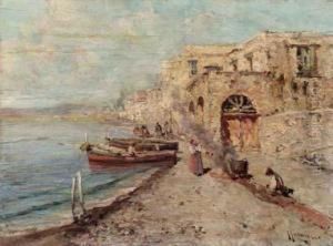 Il Granatello A Portici by Giuseppe Giardiello