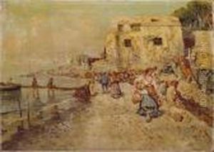 Il Granatello A Portici by Giuseppe Giardiello