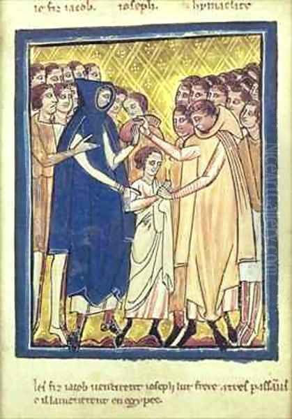 Joseph sold by his brothers - view 1