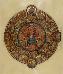 Ms 330.4 The Wheel of Fortune by William de Brailes
