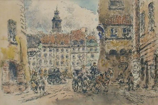 Widok Na Rynek Starego Miasta - view 1