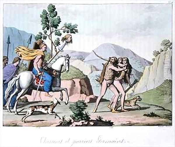 Germanic hunters and warriors - view 1