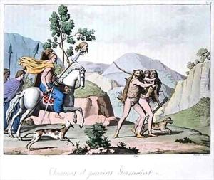 Germanic hunters and warriors