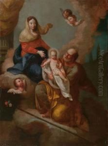 Sacra Famiglia by Giambettino, Giov. Cignaroli B