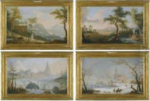 The Four Seasons by Vittorio Amedeo Cignaroli