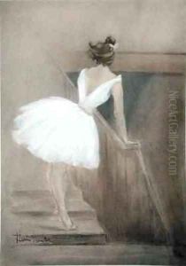 In the Wings, from 'L'Estampe Moderne' by Henri Boutet