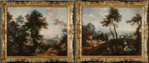 Paesaggio Con Viandanti by Vittorio Amedeo Cignaroli
