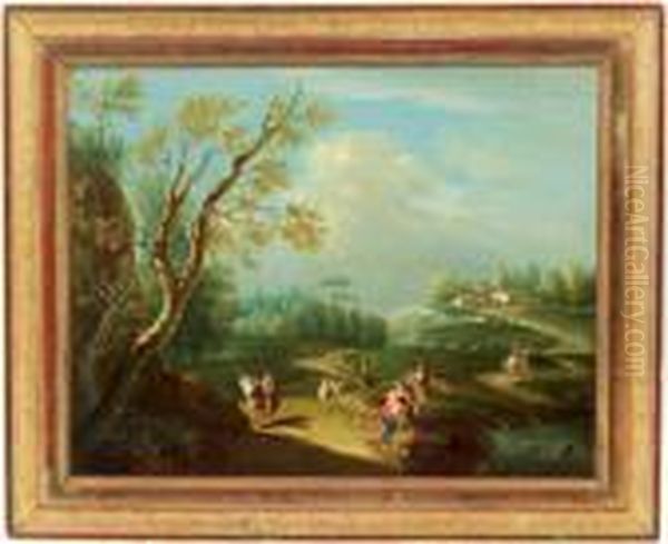 Paesaggio Con Figure - view 1