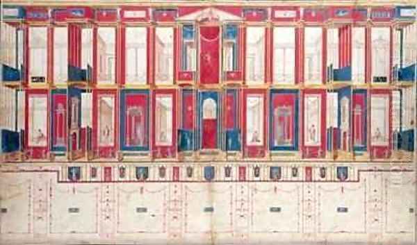 Study of a Roman Fresco - view 1