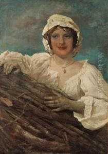 Contadina Con Fascio Di Legna by Fabio Cipolla