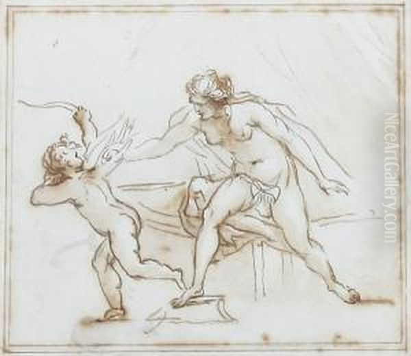 Venus And Cupid - view 1