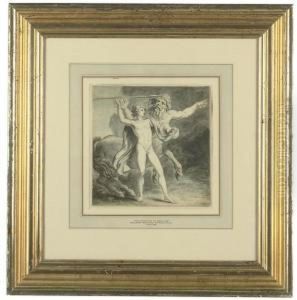 The Education Of Achilles by Giovanni Batista Cipriani