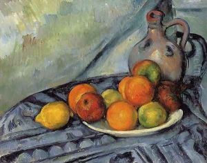 Fruit And Jug On A Table